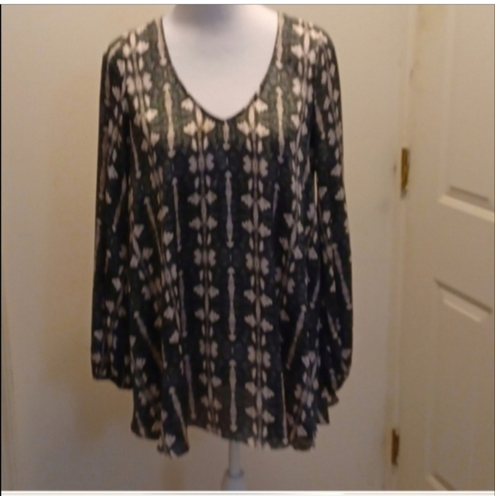 Show me your MUMU size small tunic long sleeves Lagenlook